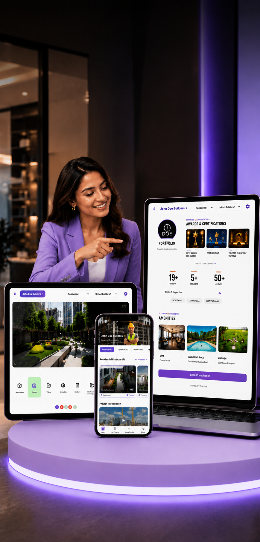 Present Your Work Beautifully. Impress Clients. Instantly.