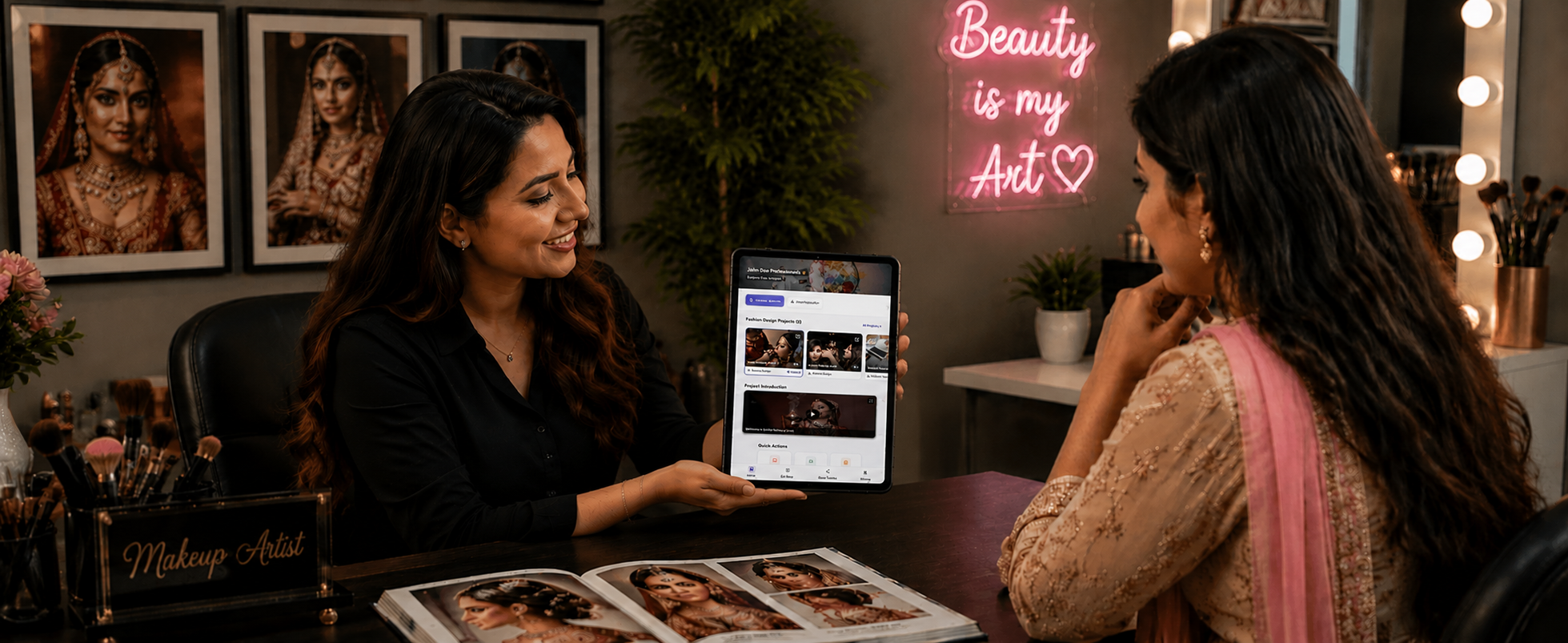 Present Your Work Beautifully. Impress Clients. Instantly.